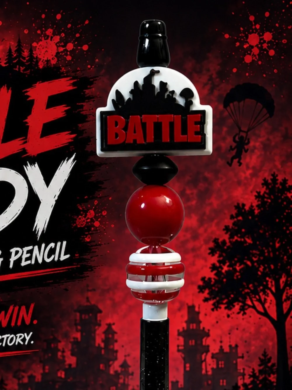 Battle Ready Beaded Writing Pencil